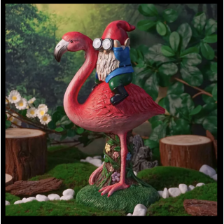 Flamand Rose et Nain Lumineux